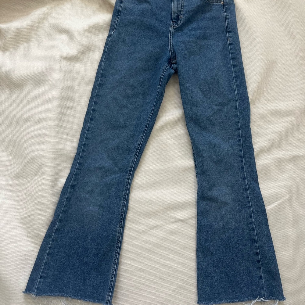 Women's TopShop Moto Jamie Flare Jeans